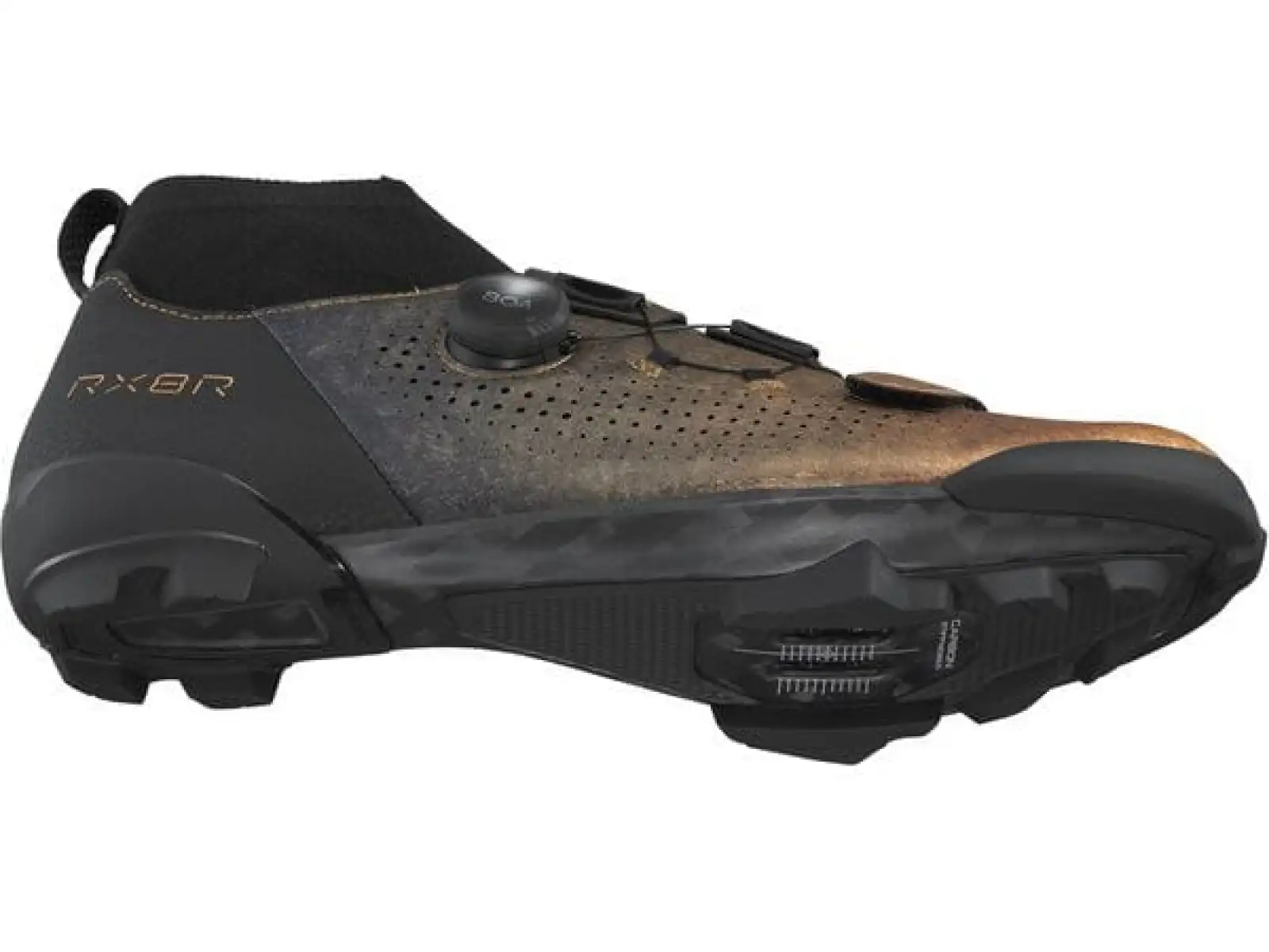 Shimano SH-RX801R męskie gravel buty metaliczny pomarańczowy