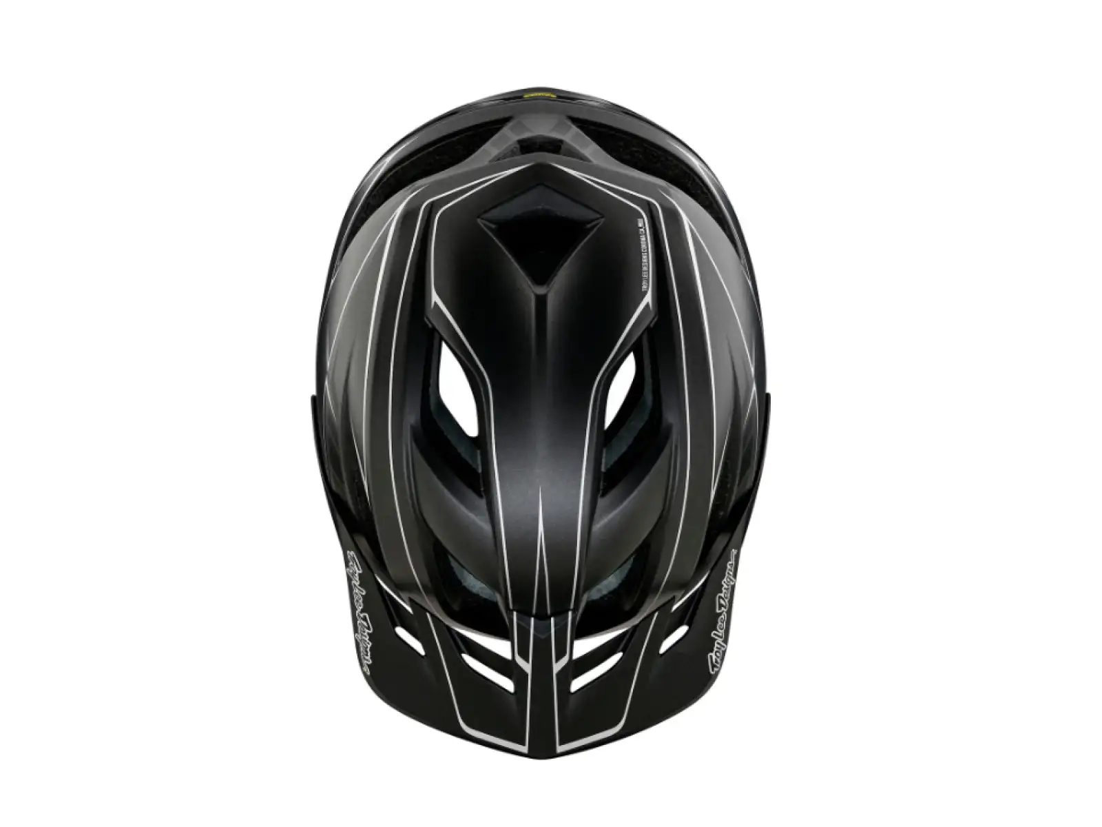 Troy Lee Designs Flowline SE MIPS kask Pinstripe Charcoal/Black