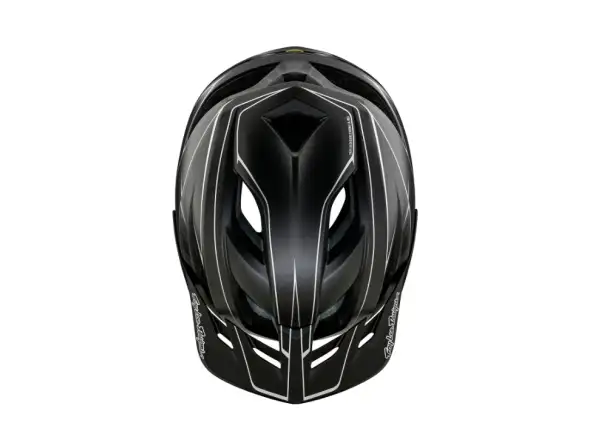 Troy Lee Designs Flowline SE MIPS kask Pinstripe Charcoal/Black