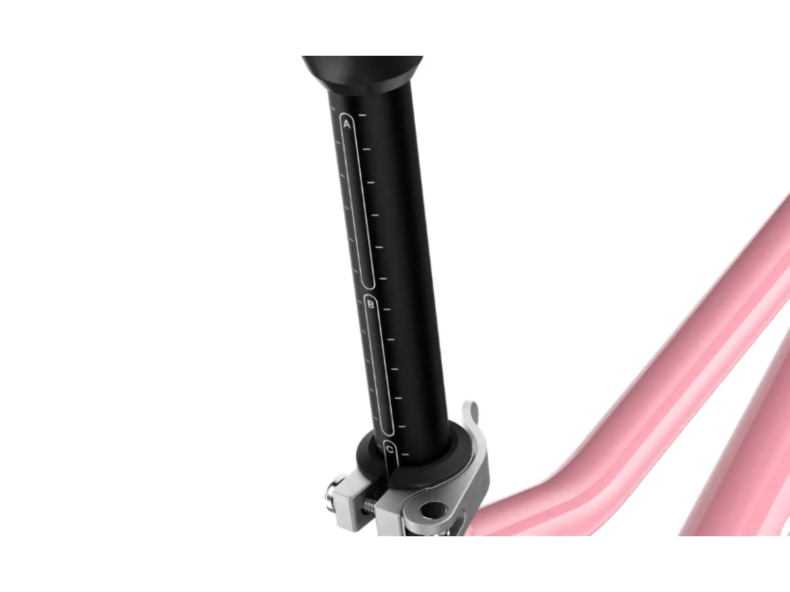 Woom Go 3 Automagic rower dziecięcy 16" Powder Pink