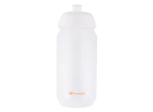 Force Divide bidon rowerowy 500 ml biały/pomarańczowy