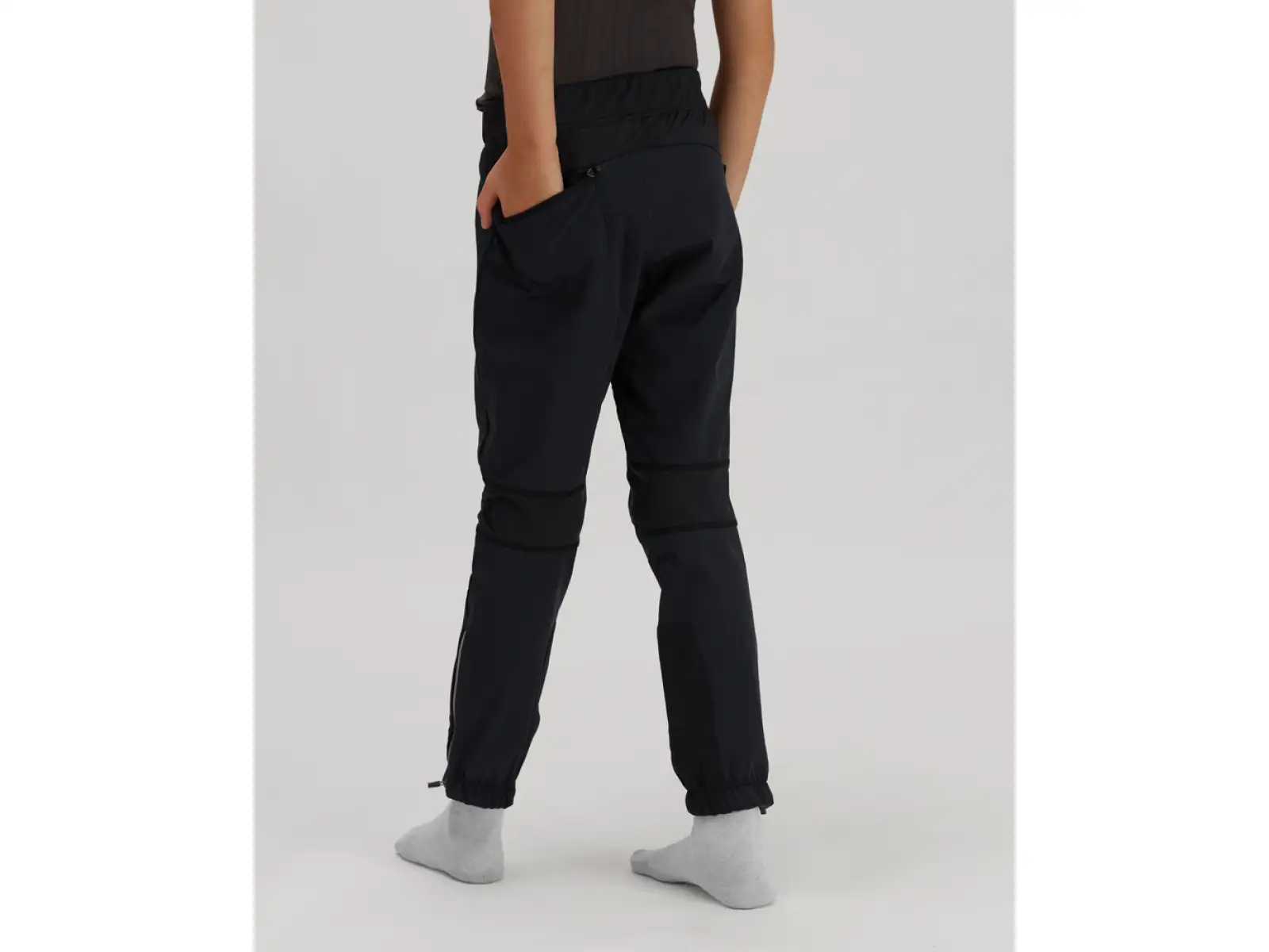 Silvini Melito CP1329 dziecięce spodnie biegowe Black