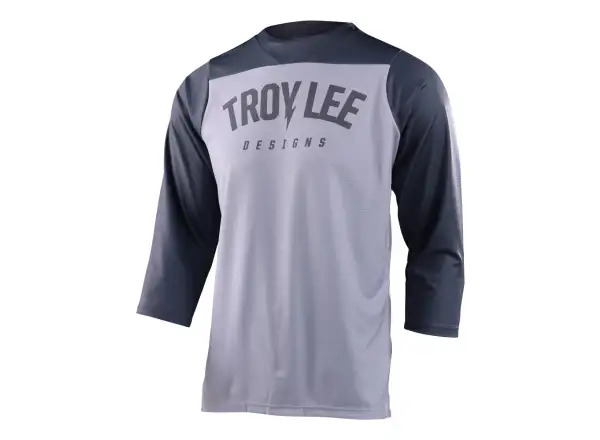 Troy Lee Designs Ruckus męska koszulka z 3/4 rękawem Camber Lt Gray