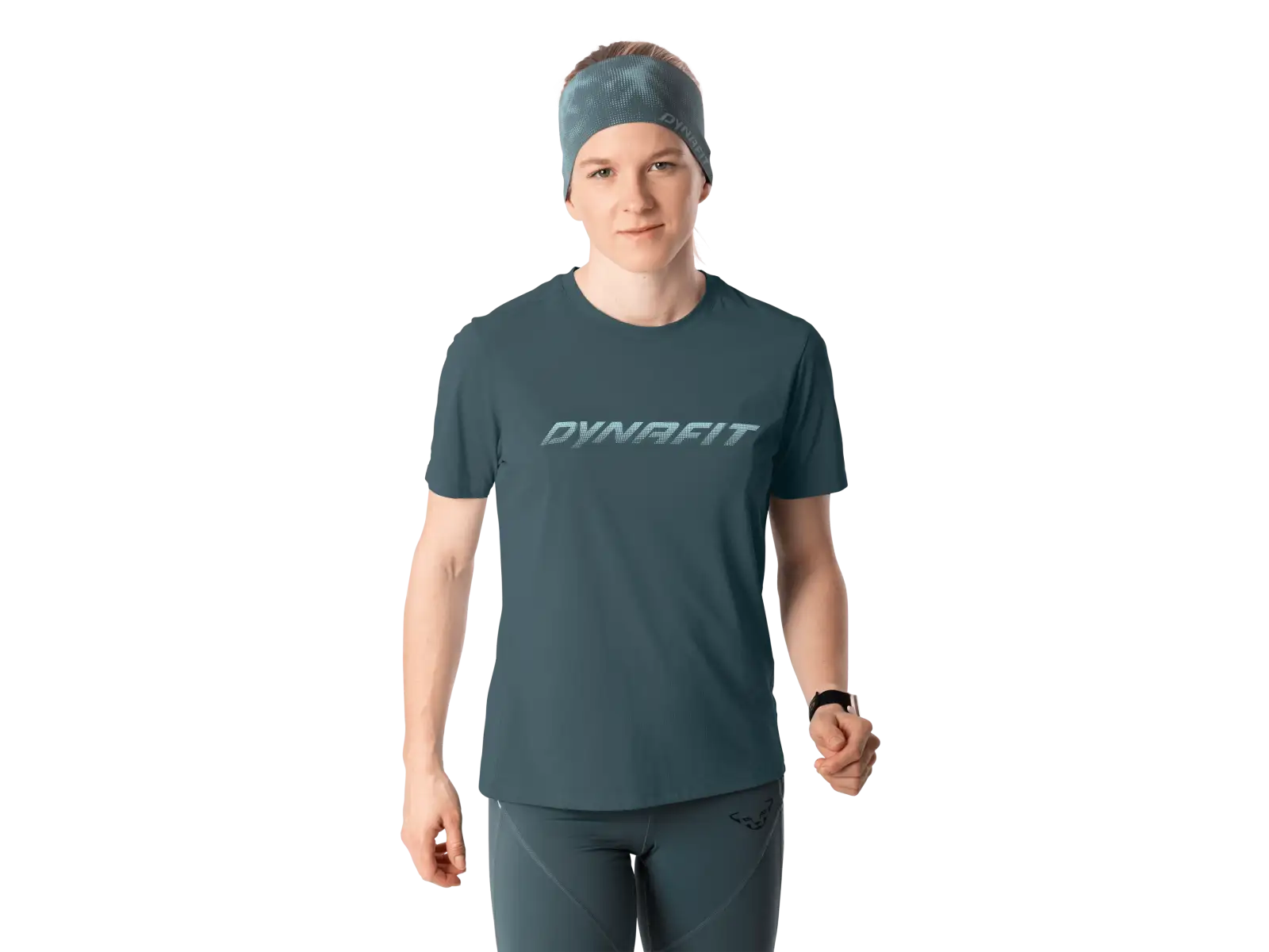 Dynafit Trail Reflective damska koszulka do biegania krótki rękaw Cinder