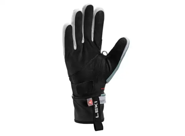Leki PRC ThermoPlus Shark damskie rękawice Black-ice green