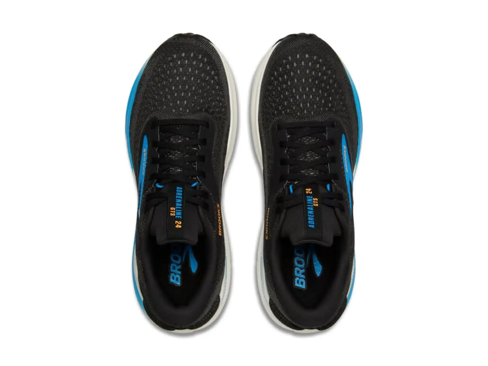 Brooks Adrenaline GTS 24 męskie buty do biegania czarny/niebieski