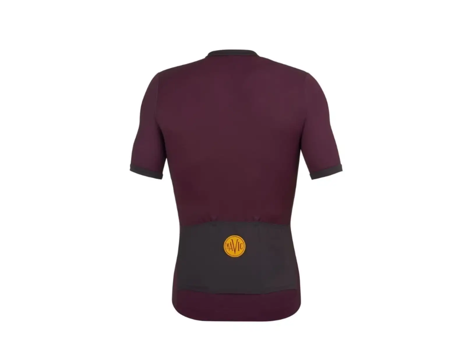 Mavic Heritage męska koszulka z krótkim rękawem Aubergine Black