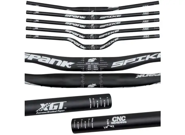 Spank SPIKE 800 Vibrocore kierownica 30R Black White