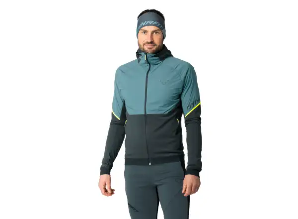 Dynafit Alpine Hybrid męska kurtka do biegania Smoke Blue