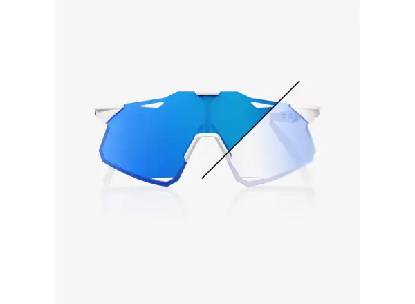 100% Hypercraft okulary LE Bastille Blue Mirror Photochromic