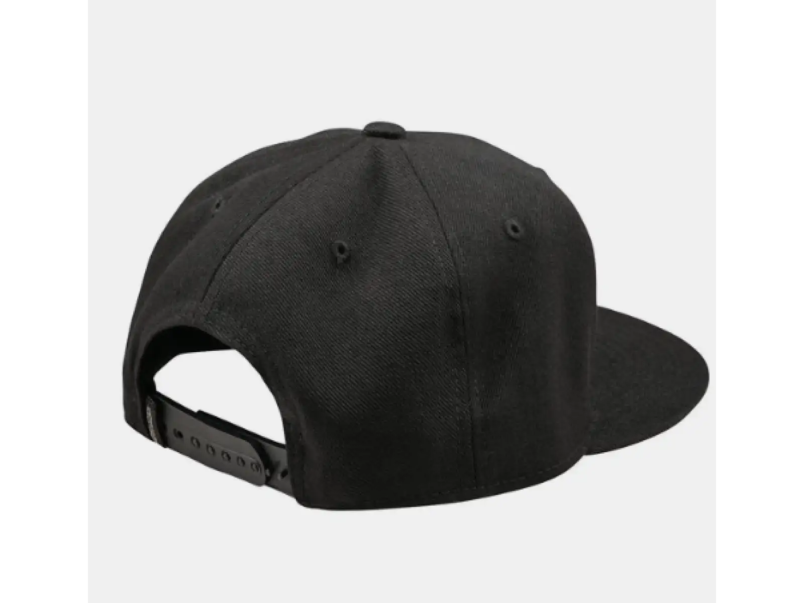 Troy Lee Designs Flat Bill Signature Snapback czapka Black