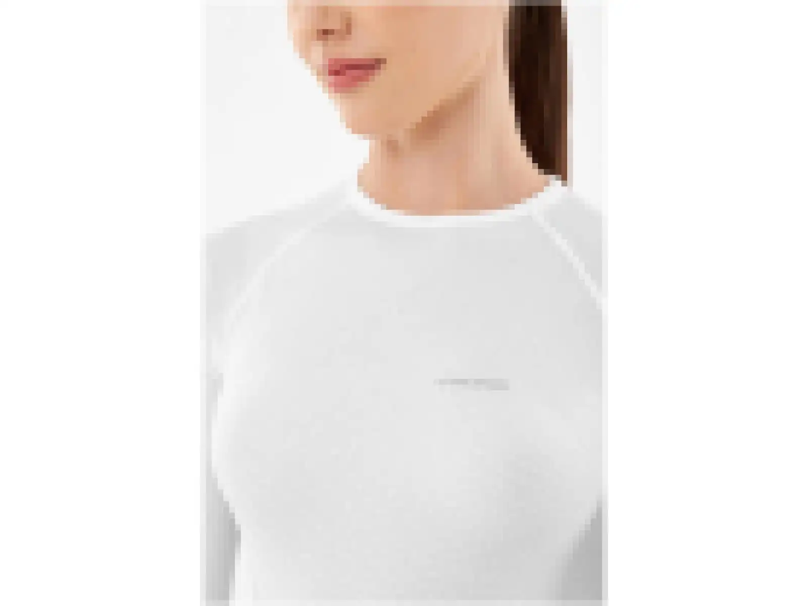Viking unisex funkcjonalna koszulka z długim rękawem White