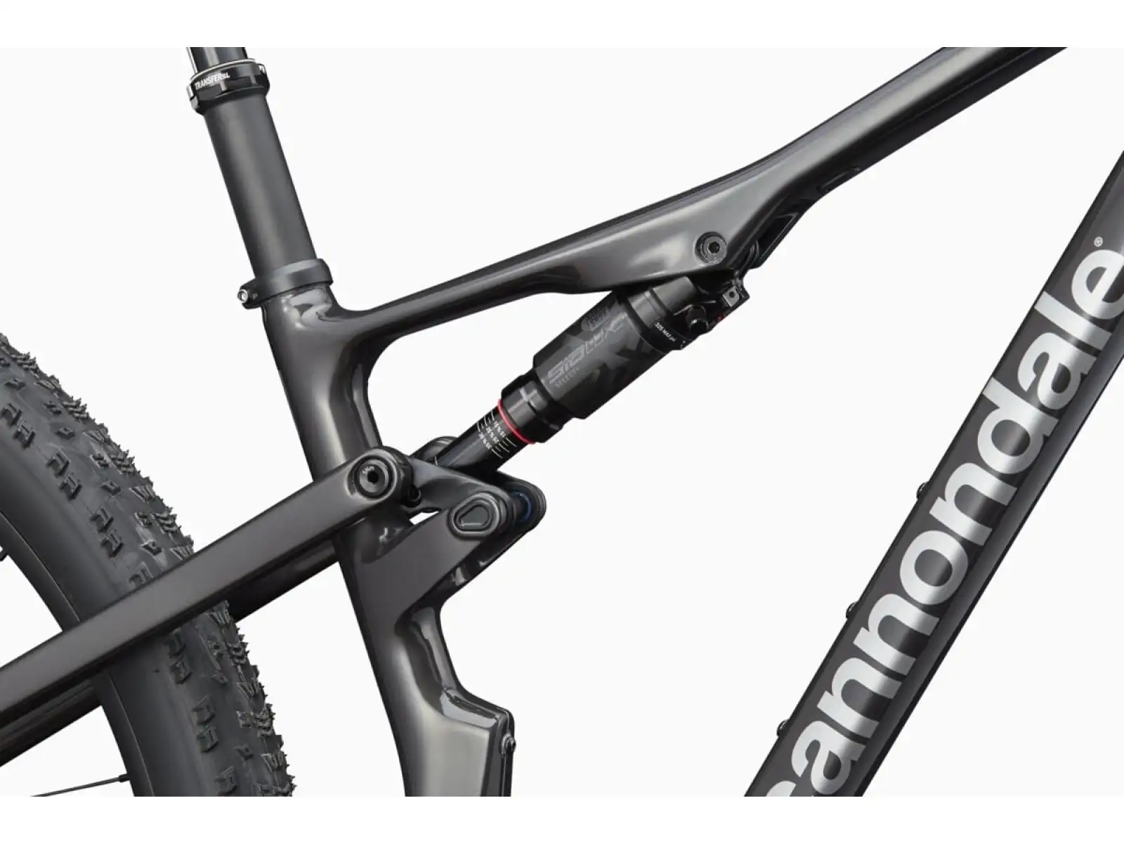 Cannondale Scalpel 2 Lefty rower górski Smoke Black