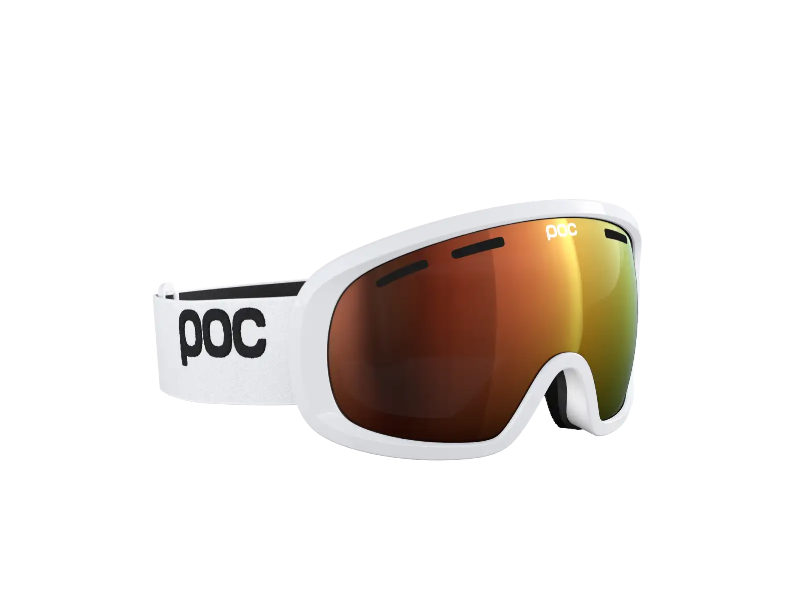 POC Fovea Mid gogle narciarskie Blixten/Partly Sunny Orange