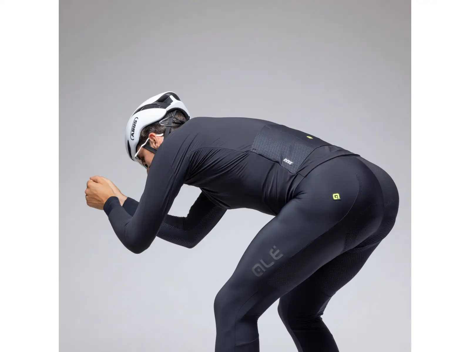 Alé R-EV1 Thermo Shield męska zimowa kurtka rowerowa Black