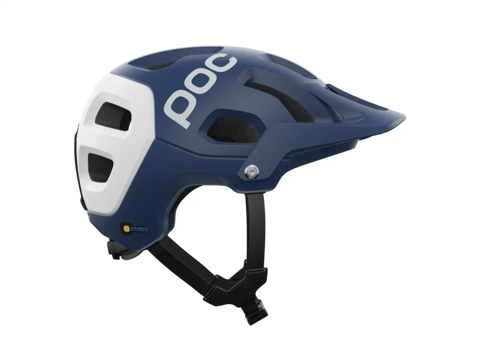 POC Tectal Race MIPS kask Lead Blue/Hydrogen White Matt