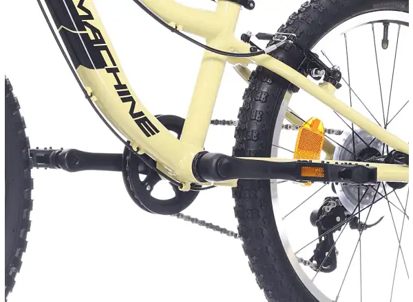 Rock Machine Storm 20 VB rower dziecięcy Sulfur Yellow