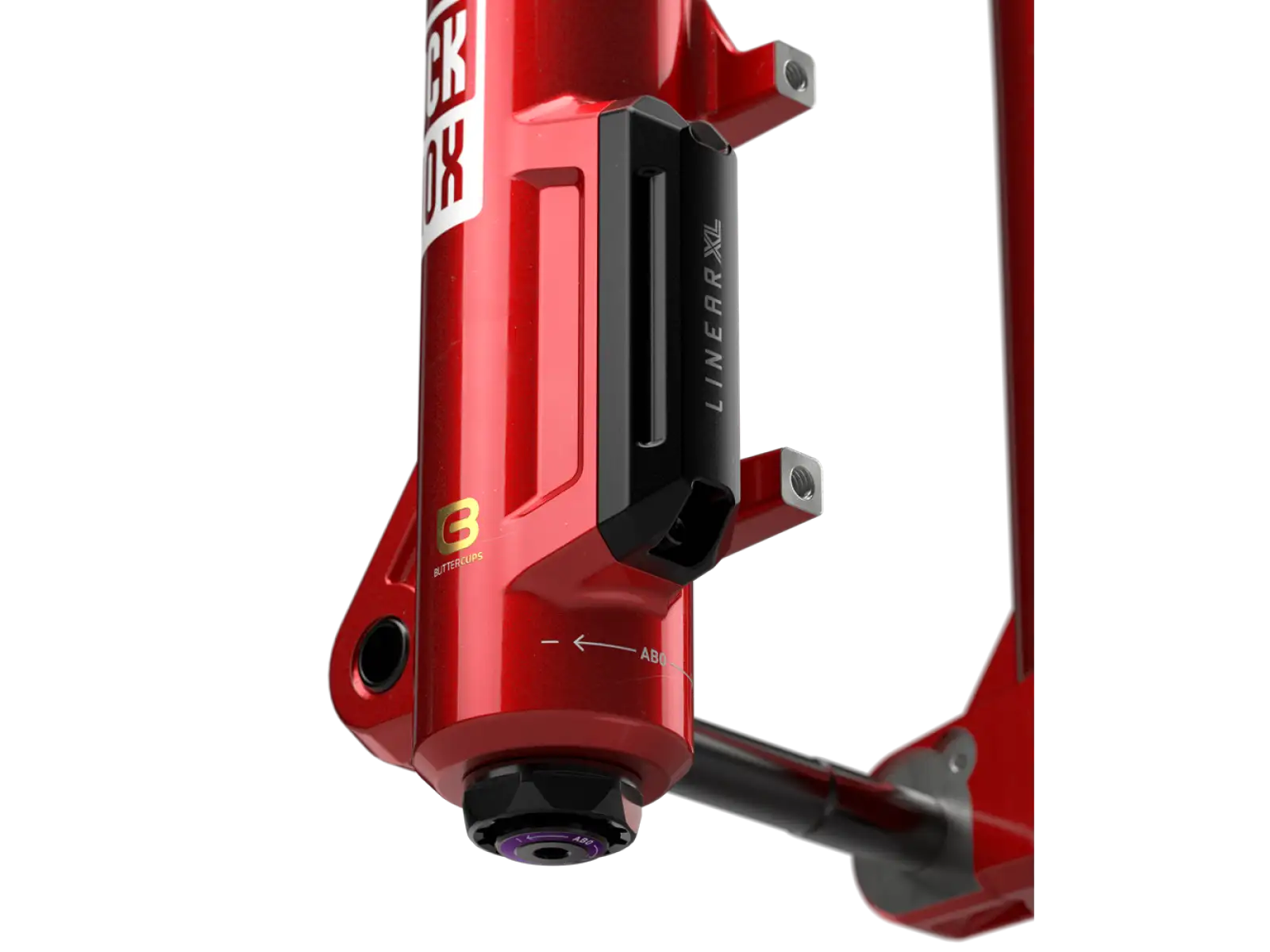 Rockshox ZEB Ultimate B1 29"amortyzowany widelec Electric Red