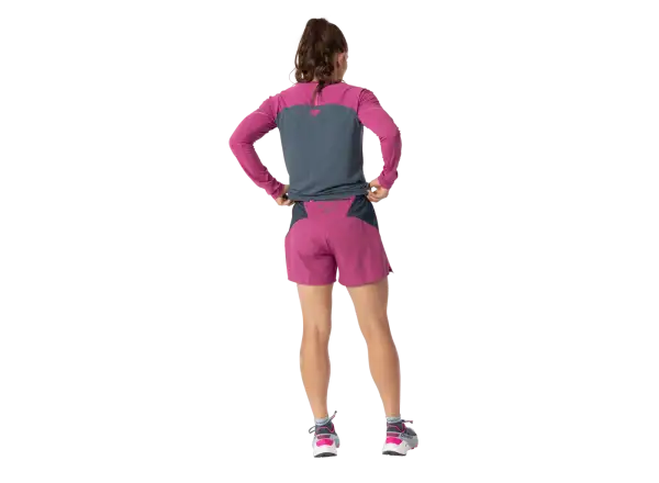 Dynafit Alpine Pro 2w1 damskie spodenki do biegania Magenta