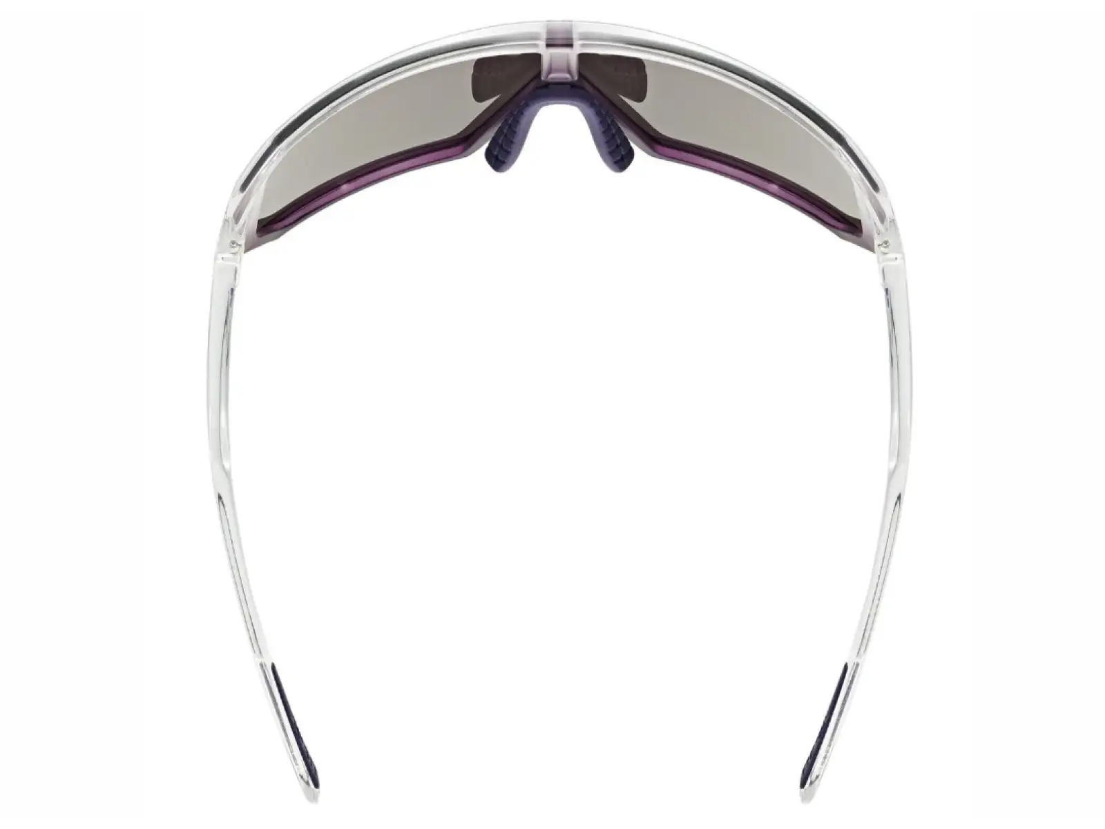 Uvex Sportstyle 237 okulary Clear/Met Purple/Mirror Lavender