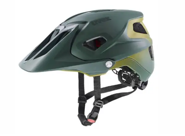 Uvex Quatro Integrale MTB kask Tocsen Forest/Mustard Mat