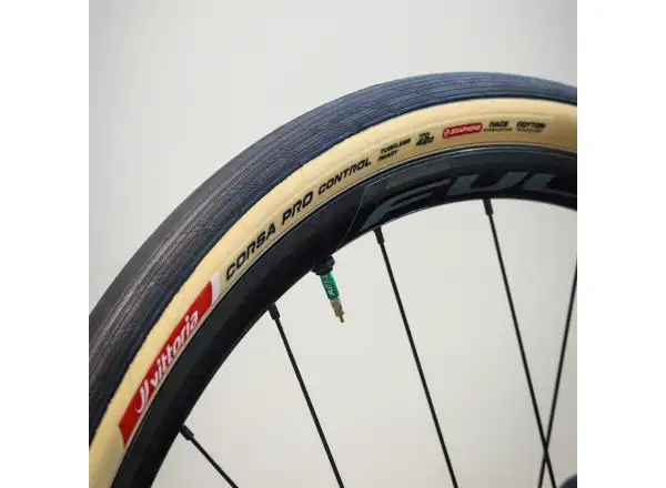 Vittoria Corsa Pro Control TLR Cotton G2.0 42-622 opona szosowa kevlar tan-blk-blk
