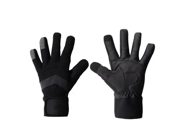 Force Warmer zimowe rękawice rowerowe czarna