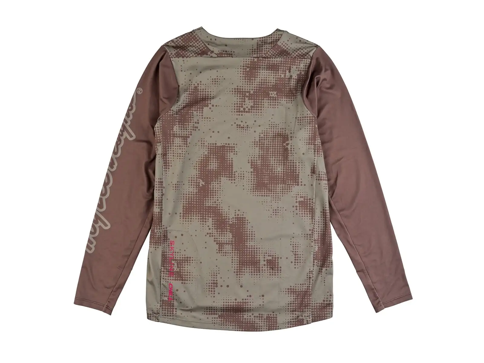 Troy Lee Designs Skyline Chill męska koszulka z długim rękawem Scattered Olive