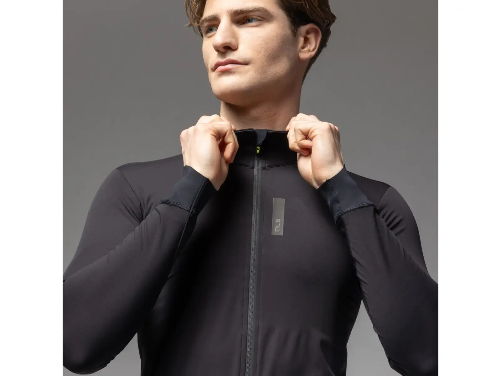 Alé R-EV1 Defence 2.0 męska kurtka rowerowa Black