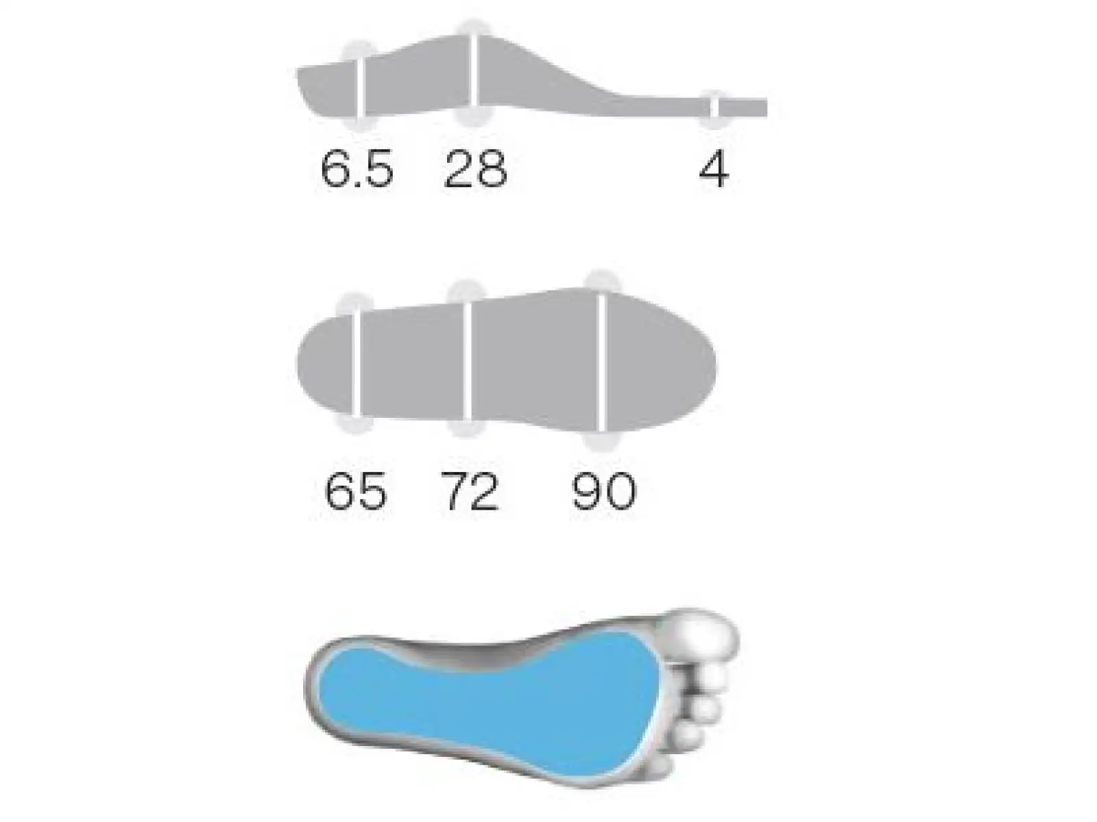 Sidas 3Feet Eco Warm Low wkładki do butów