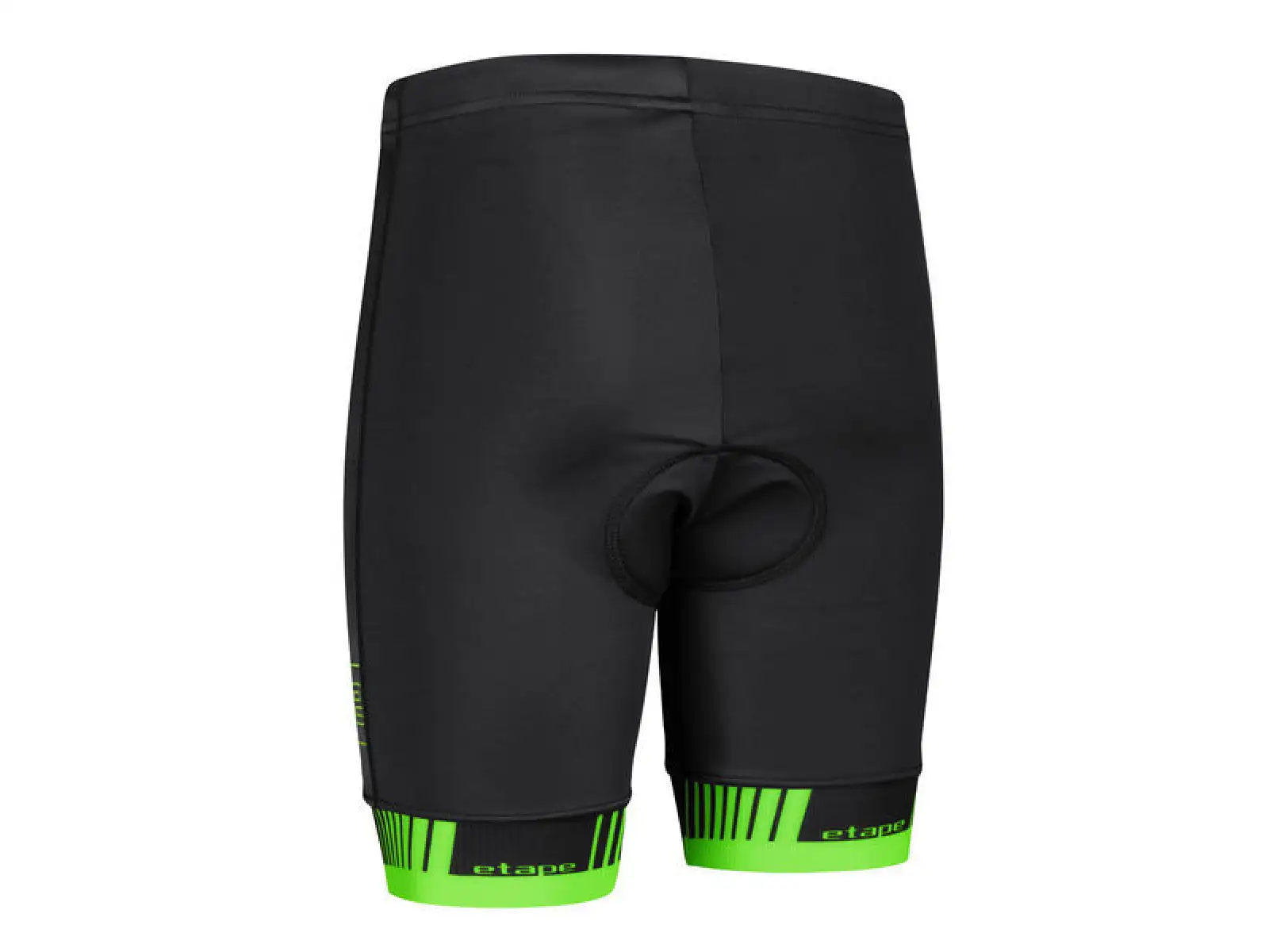 Etape Junior 2.0 dziecięce spodenki z wkładką czarna/zielona