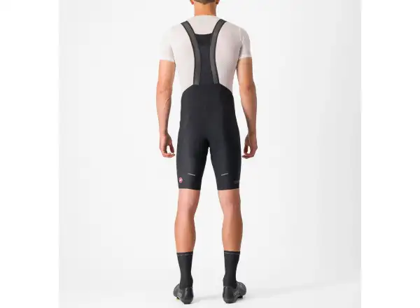 Castelli Espresso 3 męskie spodenki z wkładką i szelkami Black