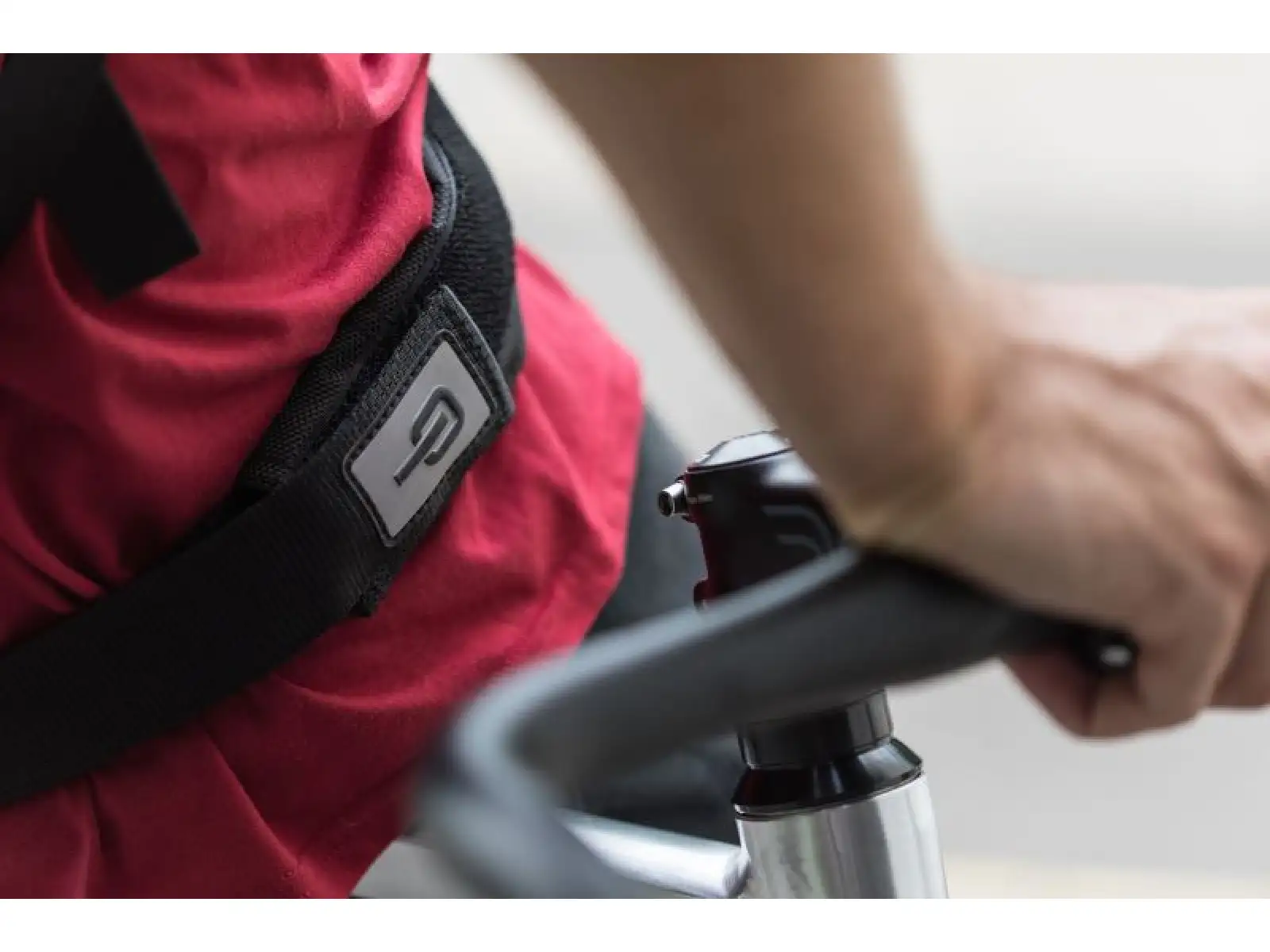Hiplok Lite zamek black/white