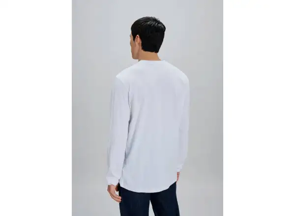 POC L/S Tee koszulka z długim rękawem Hydrogen White