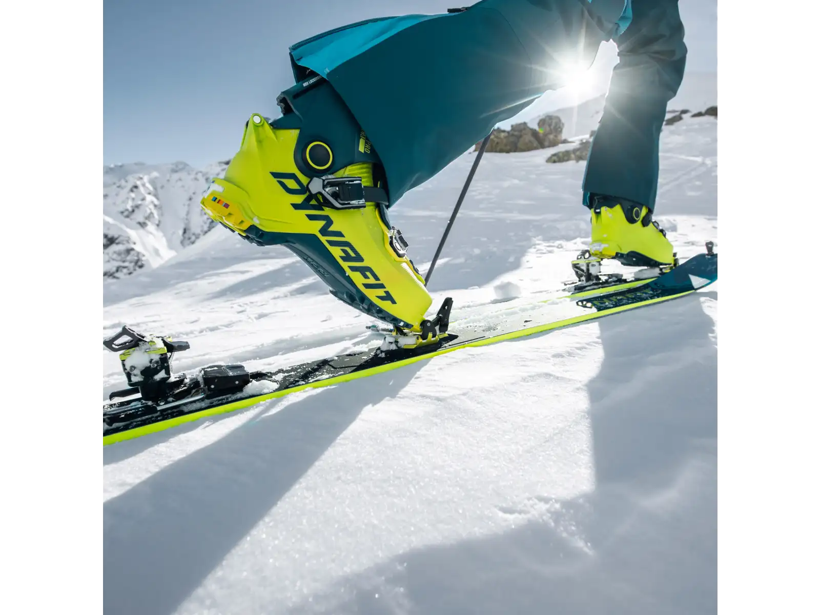 Dynafit Radical Pro męskie buty skiturowe Petrol/Lime Punch