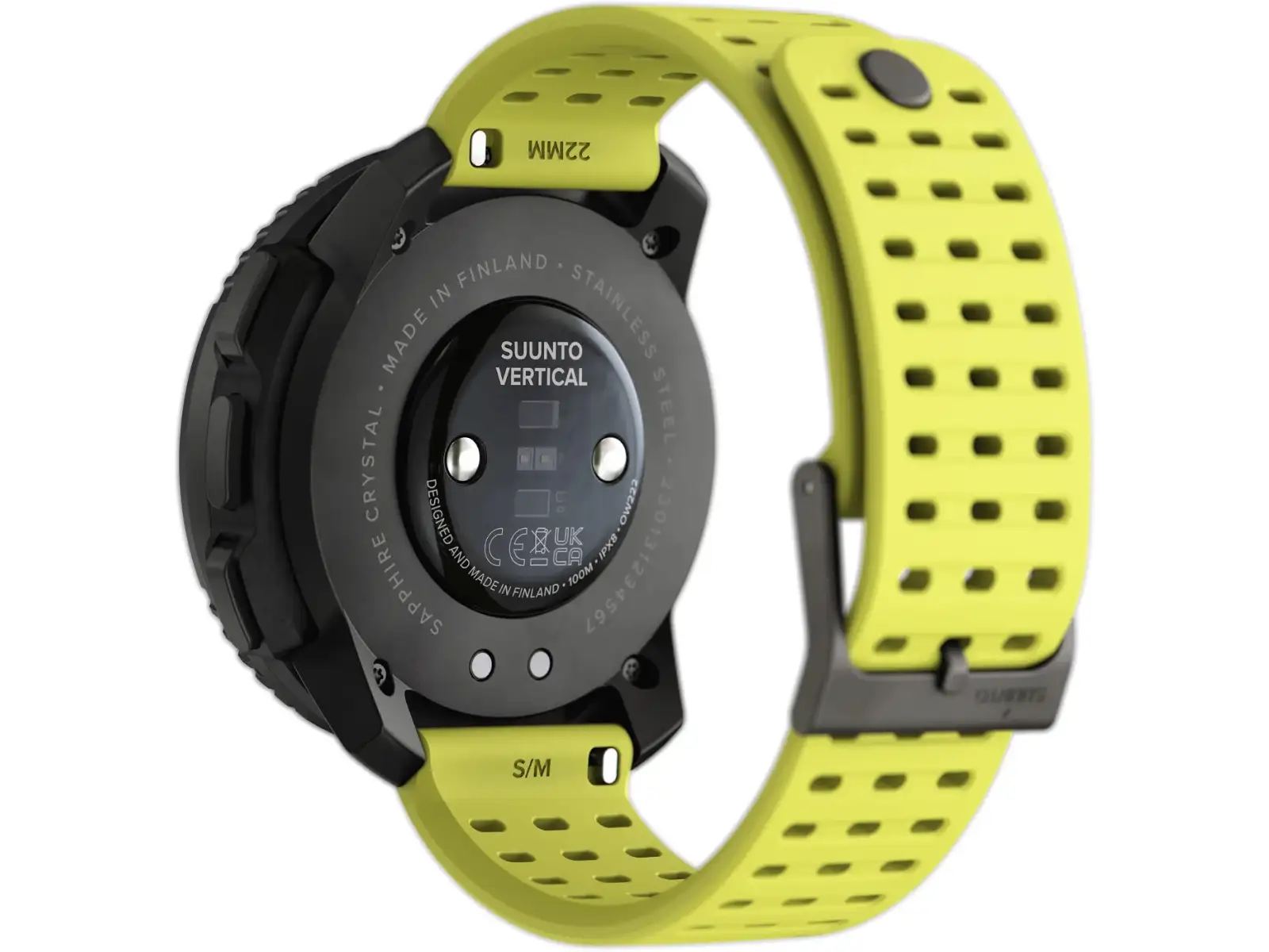 Suunto Vertical inteligentny zegarek Black Lime