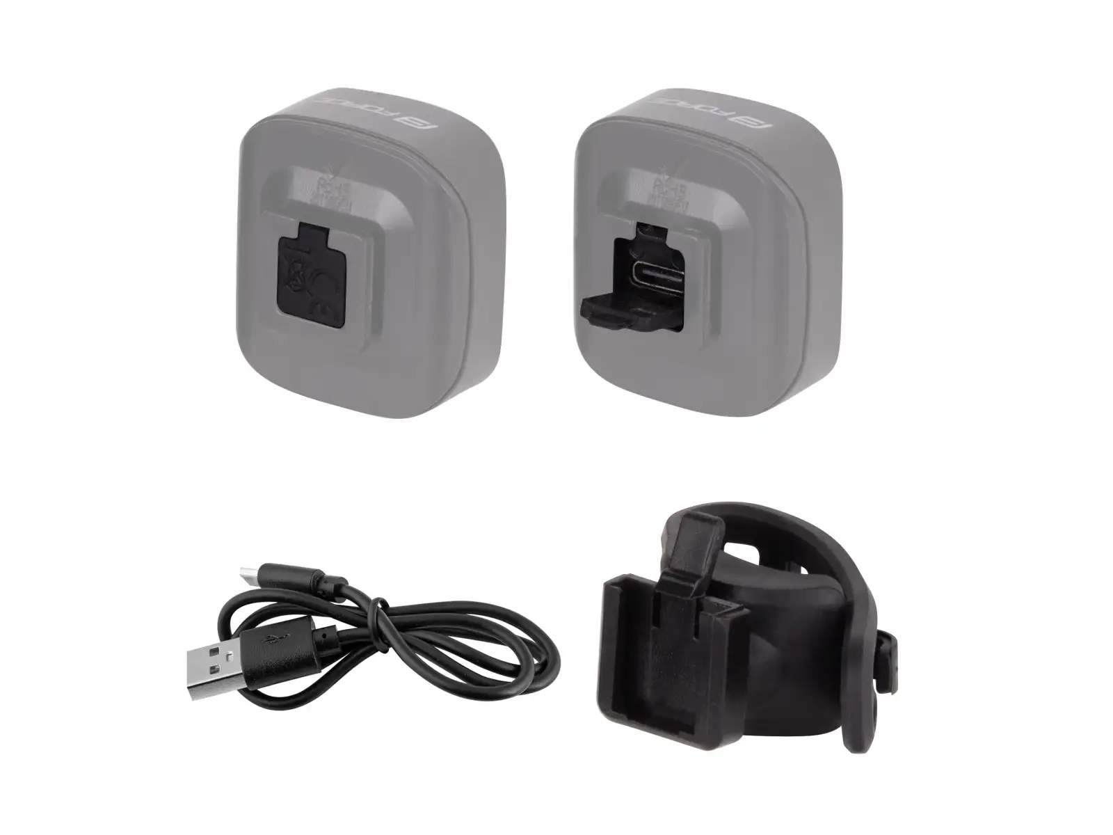 Force COB 2.0 75lm przednie światło USB-C
