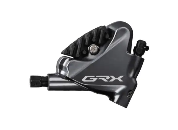 Shimano GRX BR-RX810 tylny zacisk hamulca Flat Mount polymer L03A + radiator śruby 25 mm