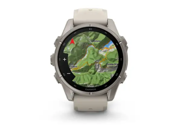 Garmin fenix 9–43 mm smartwatch Titanium Fog Gray