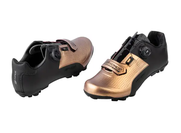 Force Virtuoso Gravel męskie buty rowerowe czarna/brązowa