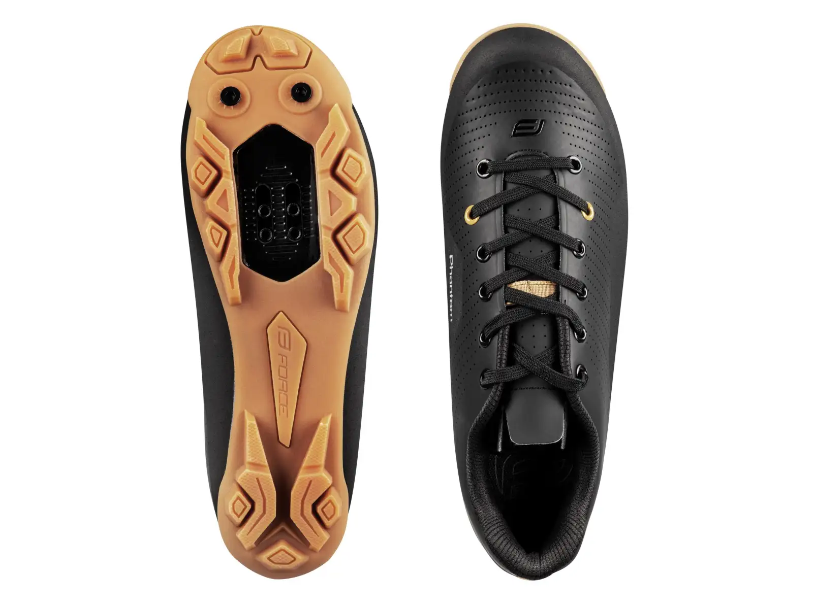 Force Phantom Gravel męskie buty rowerowe czarno/brązowa