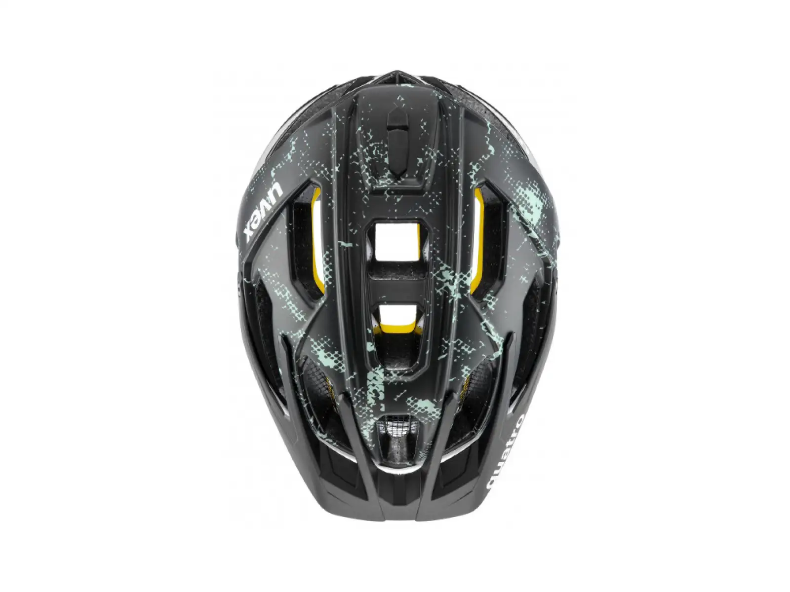 Uvex Quatro CC MIPS kask Black/Jade Matt