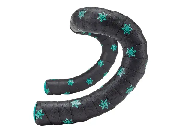 Supacaz Super Sticky Kush Galaxy owijka na kierownicę celeste rint/celeste Plugs