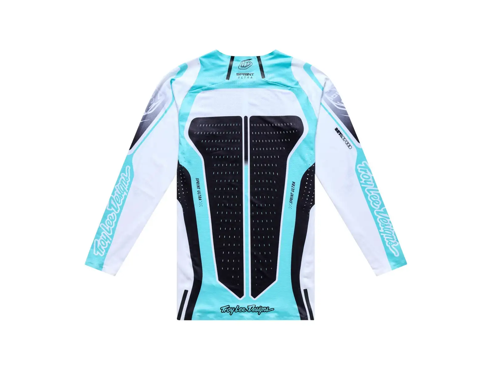Troy Lee Designs Sprint Ultra męska koszulka z długim rękawem Proton White