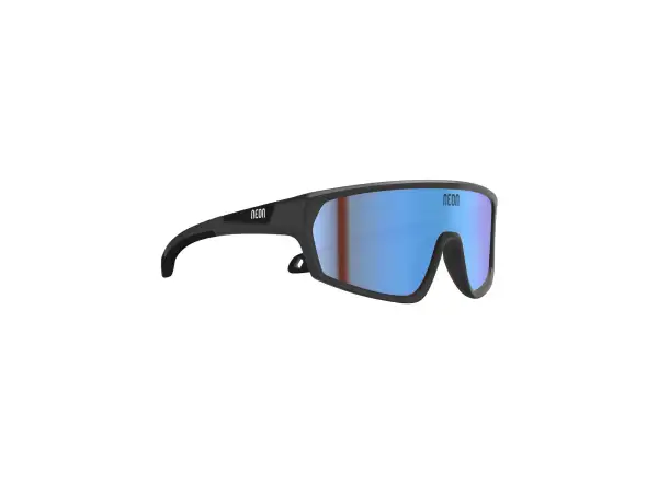 Neon Raptor okulary Black Matt Mirror Blue Cat 3