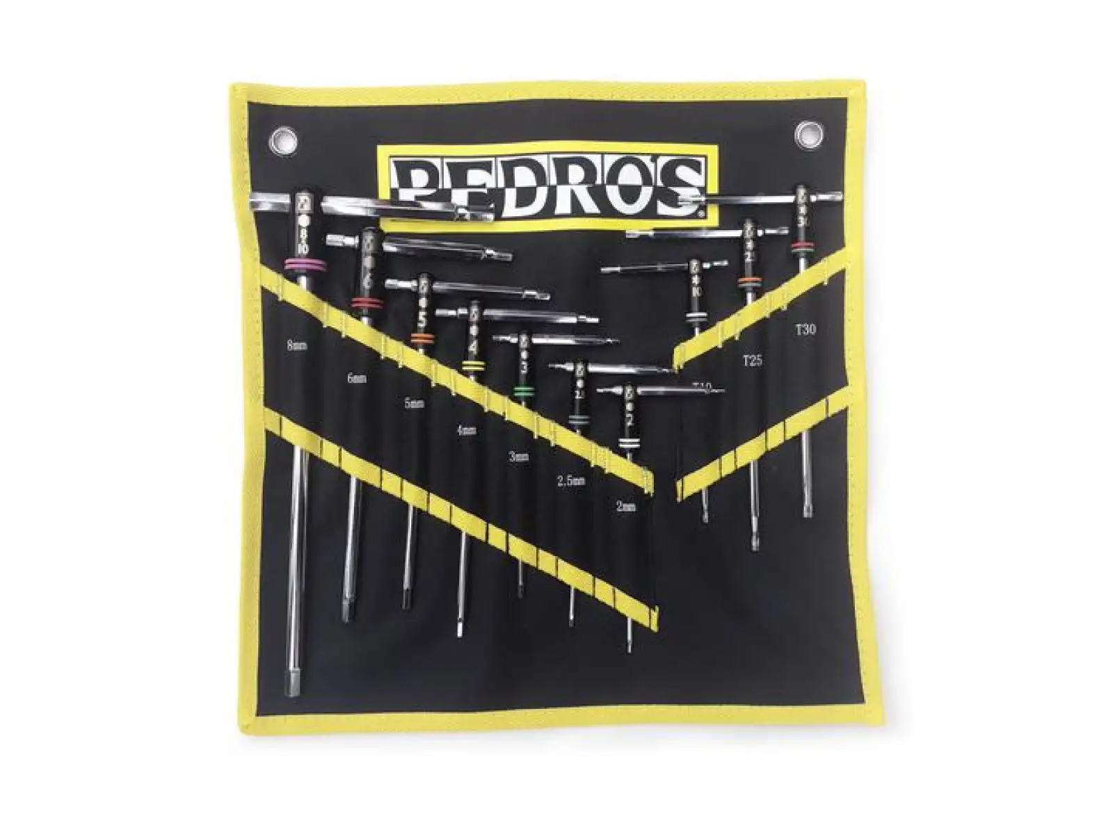 Pedros Master T-handle Set II zestaw kluczy imbusowych i Torx 10 sztuk w tym torba