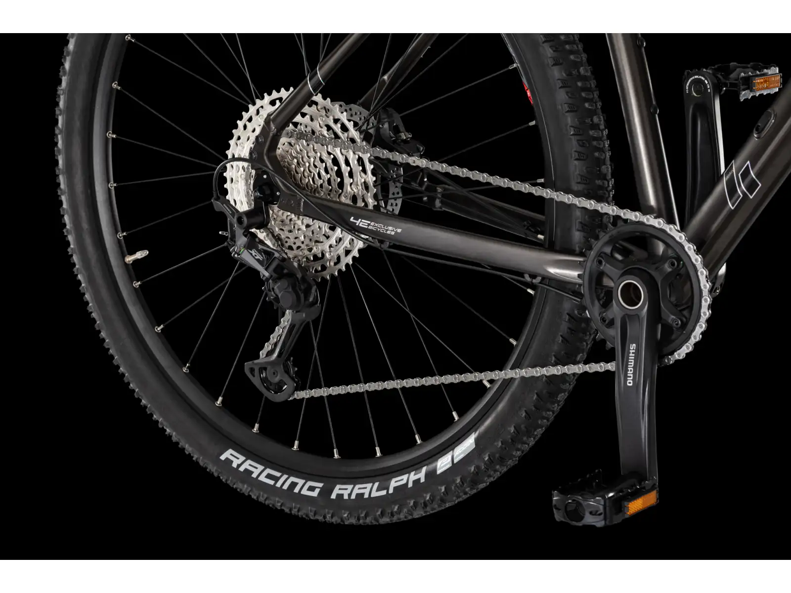 4Ever Prodigy Race 29" rower górski Black/hologram