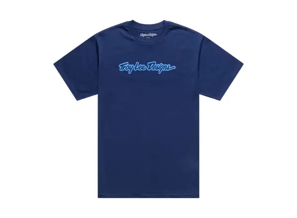 Troy Lee Designs męska koszulka Navy/Aero Blue
