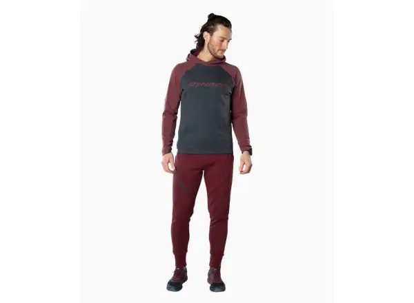 Dynafit 24/7 Polartec Hoody męska bluza Burgundy