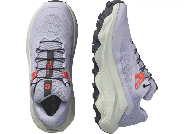 Salomon Ultra Glide 3 damskie buty do biegania Cosmic Sky/Icicle/Neon Flame
